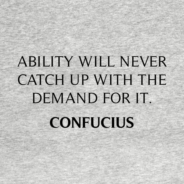 Confucius Quote by Widmore